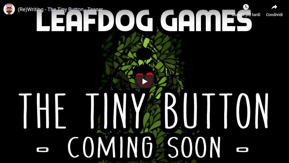 Immagine di Leafdog Games: The tiny button youtube teaser